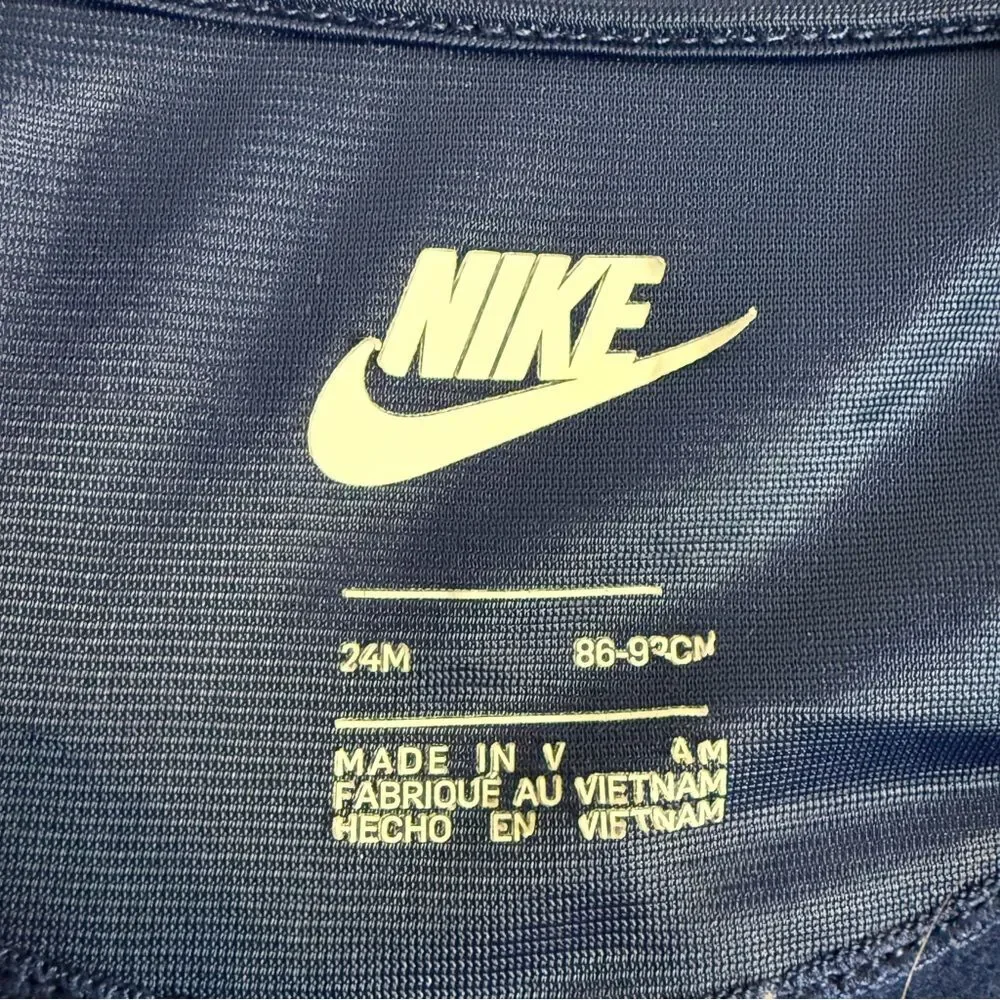 Nike Navy One Piece Coverall 24mos